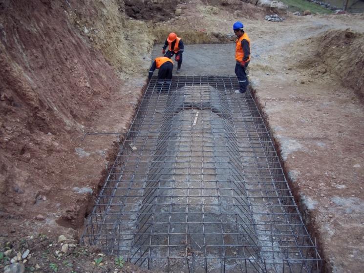 Construcción de Saneamiento integral.