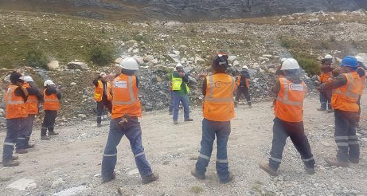 Charlas de Seguridad -  Compañía Minera Antamina