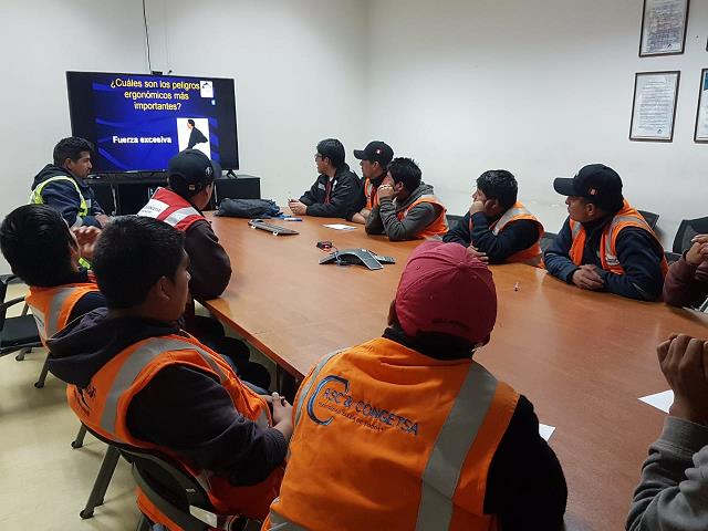 >Pausas Activas Compañía Minera Antamina