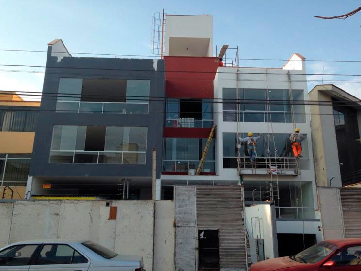 Construccion del edificio Multifamiliar Bronzino 231